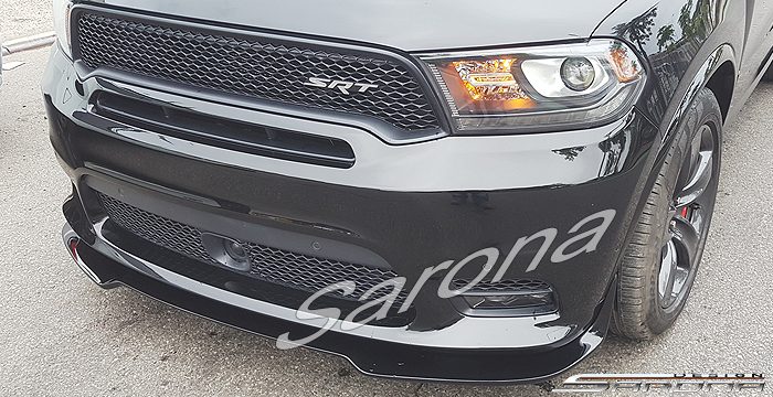 Custom Dodge Durango  SUV/SAV/Crossover Front Lip/Splitter (2017 - 2020) - $590.00 (Part #DG-020-FA)